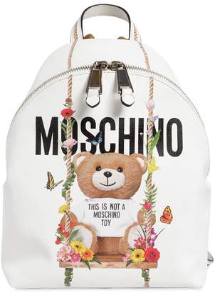 Moschino Teddy Printed Backpack
