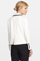 Thumbnail for your product : Marc Jacobs Silk Trim Textured Tux Jacket