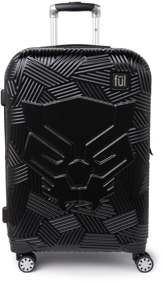 Danielle Nicole Black Panther Molded 26" Hardside Spinner Suitcase