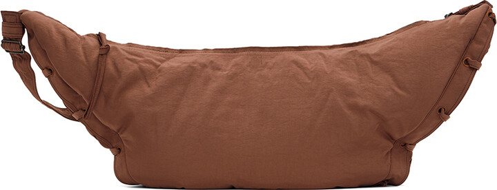 Lemaire Brown Soft Game Shoulder Bag - ShopStyle
