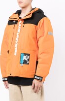 Thumbnail for your product : AAPE BY *A BATHING APE® Graphic-Print Hooded Padded Jacket