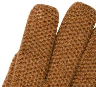 Loro Piana Fur-Trimmed Cashmere Gloves