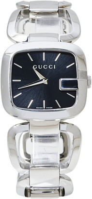 Gucci Black Stainless Steel G 125.4 Women's Wristwatch 32 MM - ShopStyle  Watches