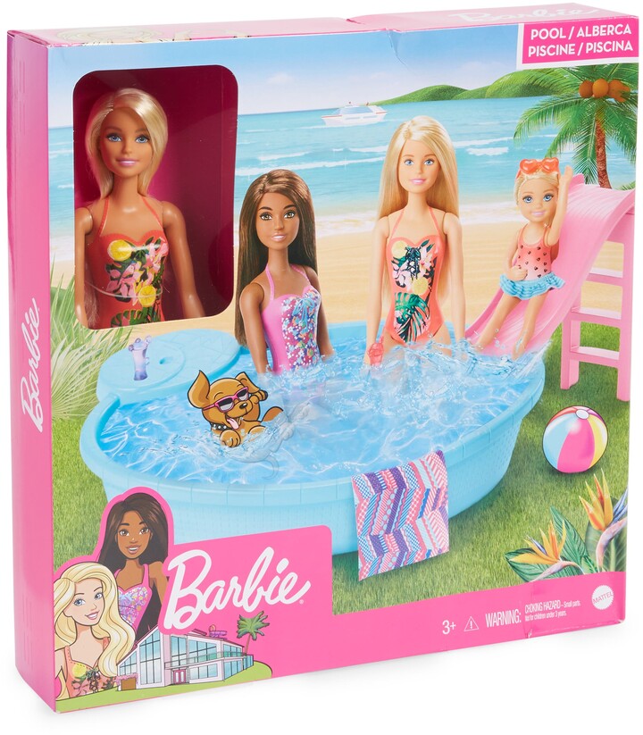 Mattel Barbie(R) Doll Pool Playset - ShopStyle