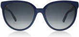 Swarovski Elisa Sunglasses Blue Yellow 90W 55mm