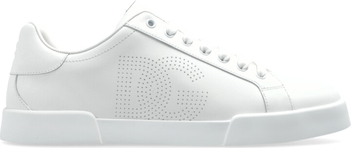 Dolce & Gabbana Sneakers With Logo  - White