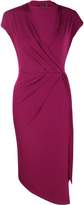 Thumbnail for your product : boohoo Alice Wrap Front Midi Dress