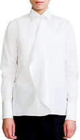 Thumbnail for your product : Valentino Drape-Detail Collared Shirt