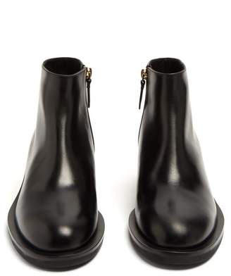 Nicholas Kirkwood Casati Faux Pearl Heeled Leather Ankle Boots - Womens - Black