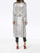 Thumbnail for your product : Osman Metallic Joplin trench coat