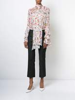 Thumbnail for your product : Prabal Gurung floral neck tie blouse