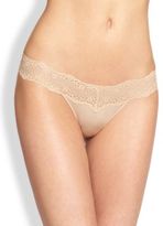 Thumbnail for your product : Le Mystere Perfect Pair Lace Thong
