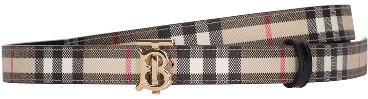 burberry fabric belt