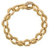 Thumbnail for your product : Yvel 18K Diamond Link Bracelet
