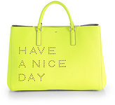 Thumbnail for your product : Anya Hindmarch Ebury Have a Nice Day Tote