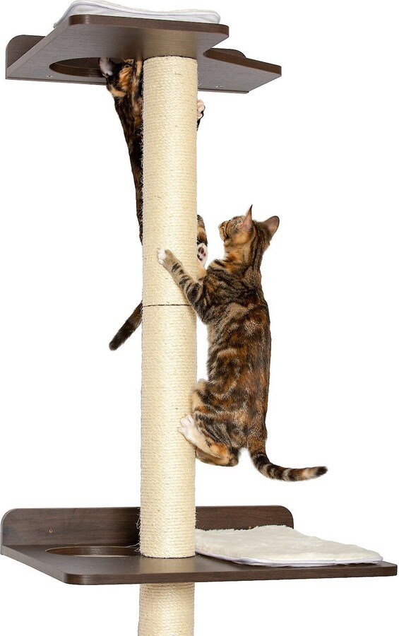PetFusion 76.8-in Wall Mounted Cat Tree