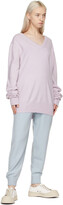 Thumbnail for your product : Extreme Cashmere Purple Cashmere N162 Claim Sweater