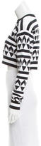 Thumbnail for your product : Edun Geometric Patterned Crop Top