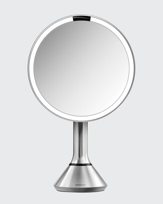 Simplehuman 8" Sensor Mirror With Brightness Control, Brushed Steel