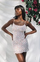 Thumbnail for your product : Bb Exclusive Seraphina Mini Dress White and Orange Floral