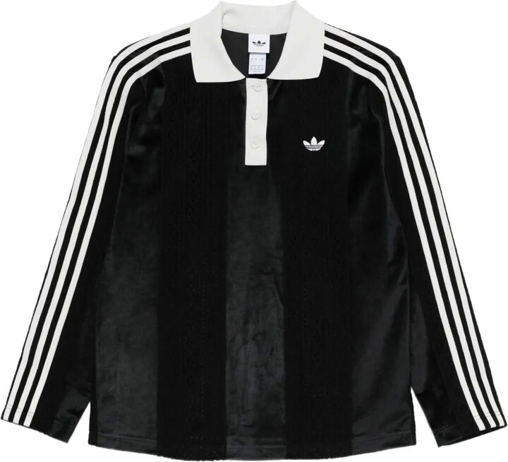 adidas Winterised soccer polo top
