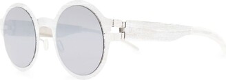 Mykita Round-Frame Tinted Sunglasses