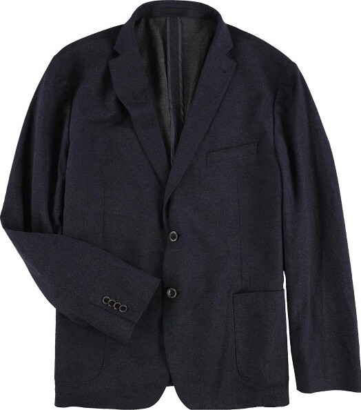 Michael Kors MichaelKorsMensModernFitStretchTwoButtonBlazerJacket,blue,48Long