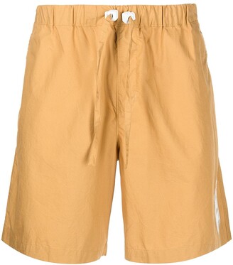 ROMEO HUNTE Crinkled Drawstring-Waist Shorts