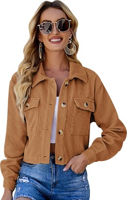 button down jacket women's