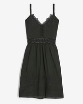 Thumbnail for your product : Express Lace Pieced Mini Dress