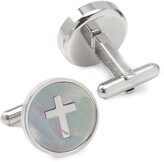 Thumbnail for your product : Cufflinks Inc. Men's Cross Mother-of-Pearl Cufflinks