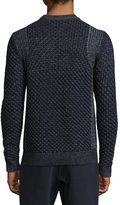 Thumbnail for your product : Theory Cellan Cable-Knit Merino Wool Sweater, Eclipse Multi