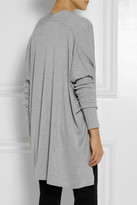 Thumbnail for your product : Vivienne Westwood Voyage draped ribbed-knit cardigan