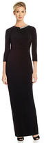 Thumbnail for your product : Tahari by Arthur S. Levine Tahari by ASL Embellished-Neckline Gown