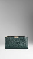 Thumbnail for your product : Burberry Signature Grain Leather Continental Wallet