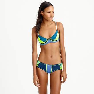 J.Crew Cynthia Rowley® colorblock bikini top