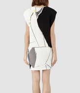 Thumbnail for your product : AllSaints Anais Torn Dress