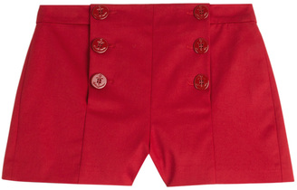 RED Valentino Stretch Cotton Shorts