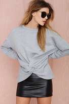 Thumbnail for your product : Nasty Gal Knot Hot Sweatshirt