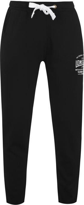 Lonsdale London Box Lightweight Sweat Pants Mens ShopStyle