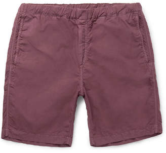Albam Garment-dyed Cotton-canvas Shorts