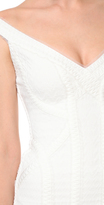 Thumbnail for your product : Herve Leger Off Shoulder Gown