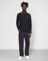 Thumbnail for your product : Fred Perry Long Sleeve Twin Tipped Shirt Black