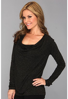 Thumbnail for your product : Nicole Miller Speckled Jersey Top