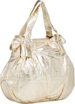 Thumbnail for your product : Zagliani Soho Large Shopping Bag-Gold
