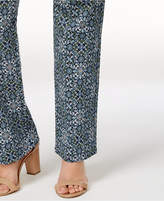 Thumbnail for your product : Charter Club Plus Size Printed Lexington Straight-Leg Jeans, Created for Macy's