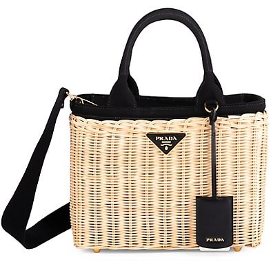 prada basket bag
