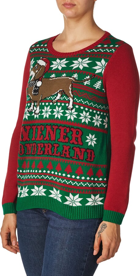 Christmas Ugly Sweater Co Womens Pullover Sweater 