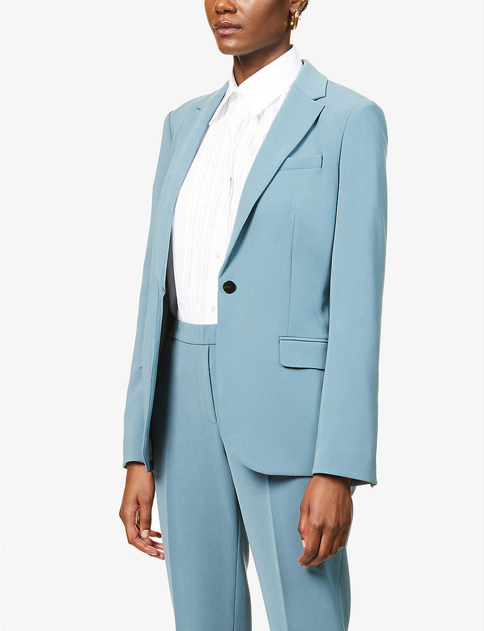 theory crepe blazer