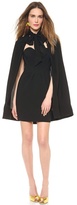 Thumbnail for your product : Moschino Heart Dress with Tie Neck Cape